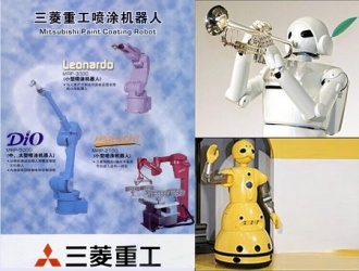 三菱噴涂機器人春節(jié)不打烊，海藍機電道一聲：新春快樂！