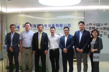 熱烈歡迎三菱電機(jī)自動(dòng)化蒞臨海藍(lán)機(jī)電參觀(guān)指導(dǎo)工作！
