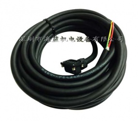 三菱電機(jī)電源線MR-PWS1CBL5M-A1-L，三菱MR-JE，MR-J4,MR-J3系列電機(jī)專用